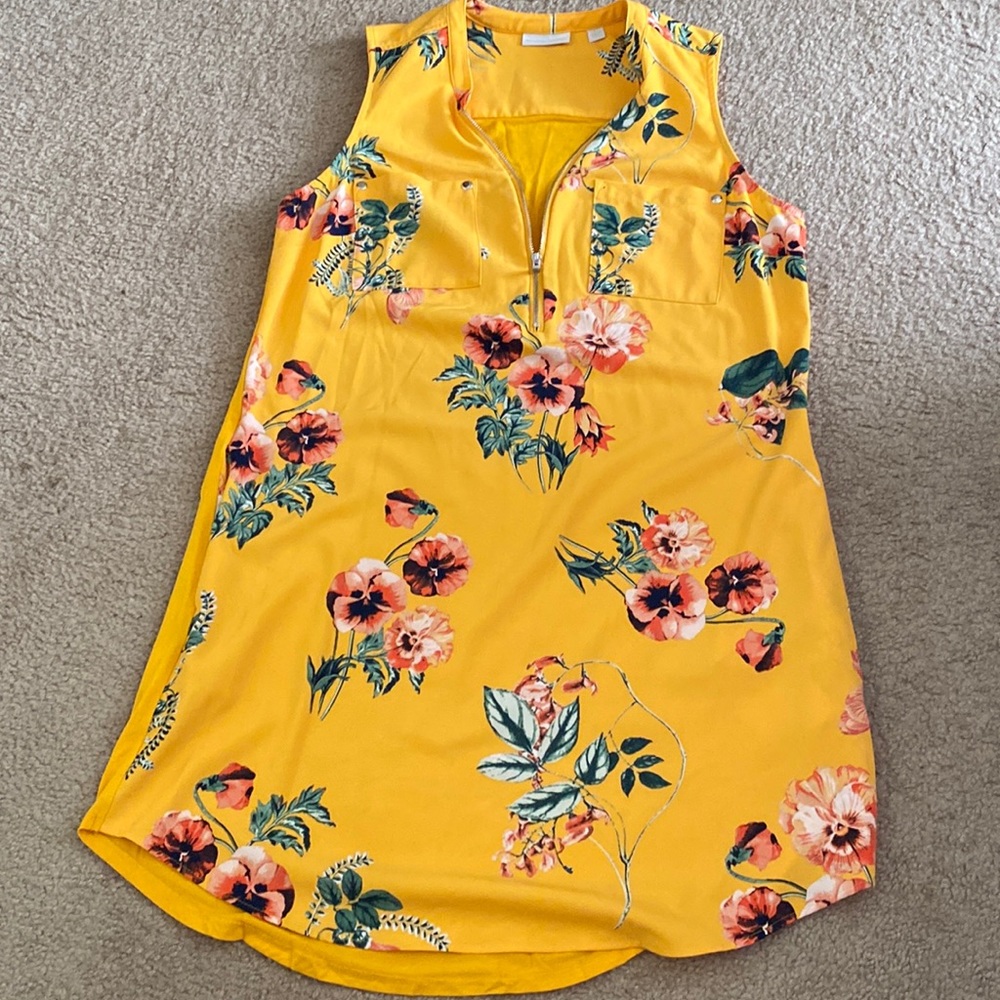 Yellow Floral NY&C Dress
